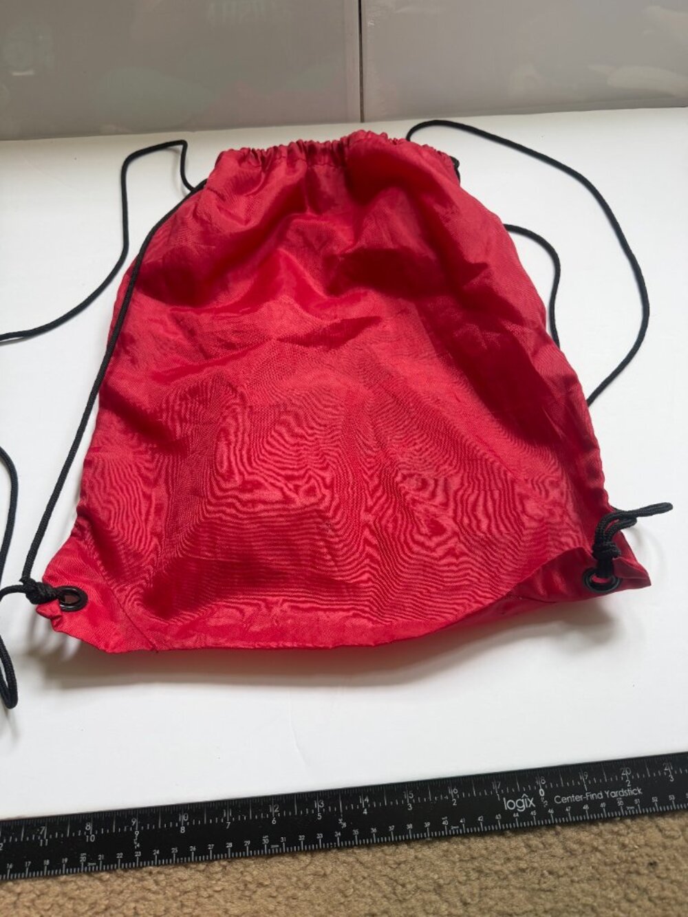 Adidas Red Drawstring Sackpack - Picture 3 of 3